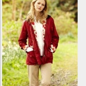 Barbour beadnell chili red jacket
